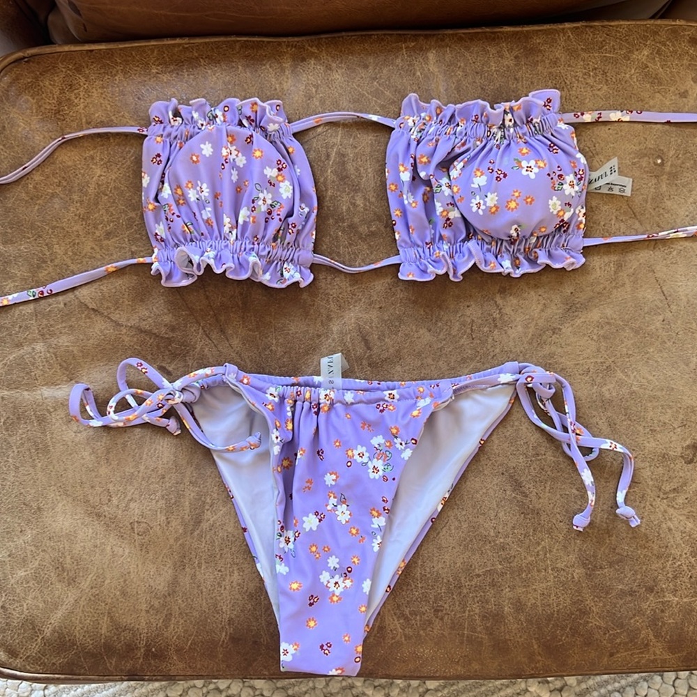 Zaful Flower print bikini